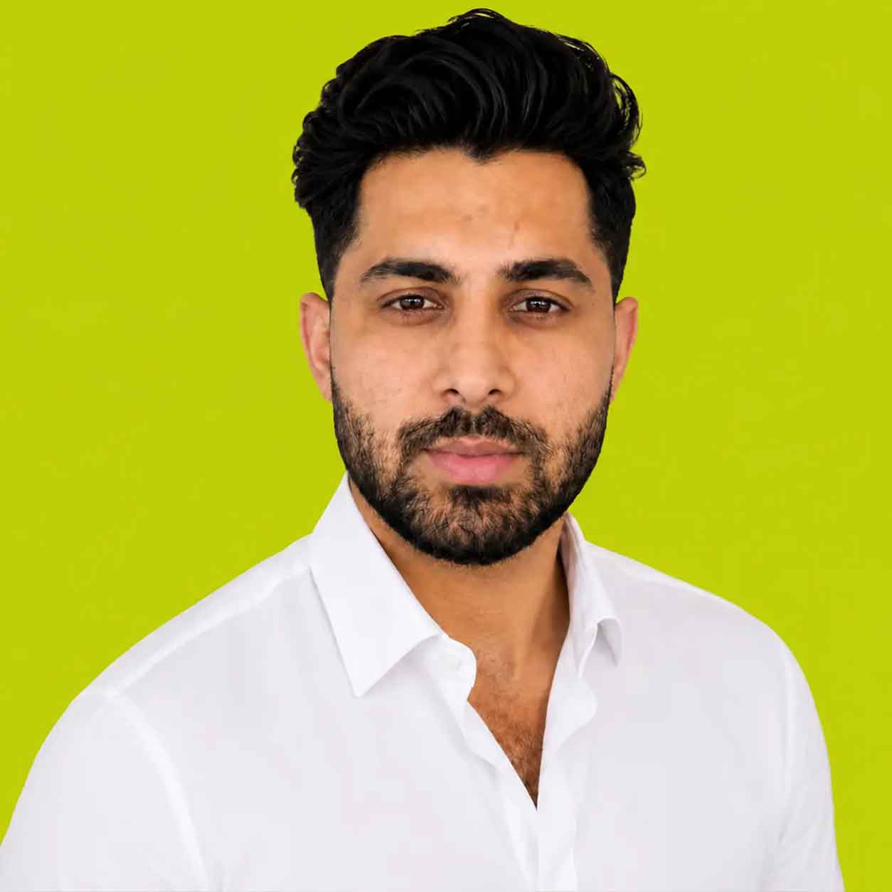 Portrait of Hammad Khalid