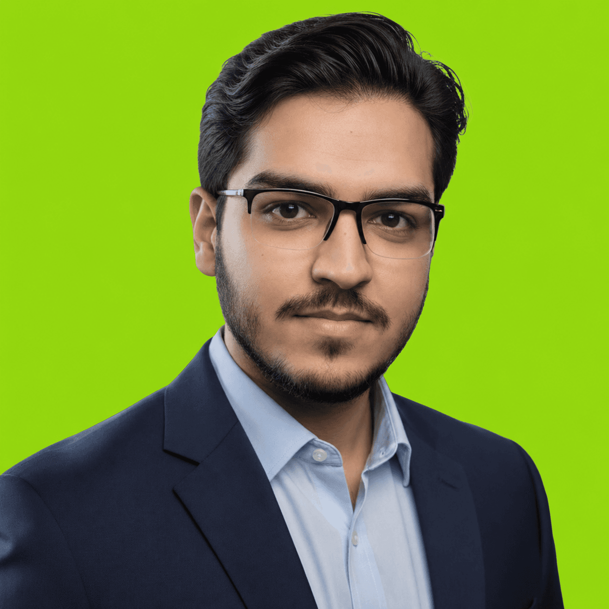 Portrait of Mukaram Hussain