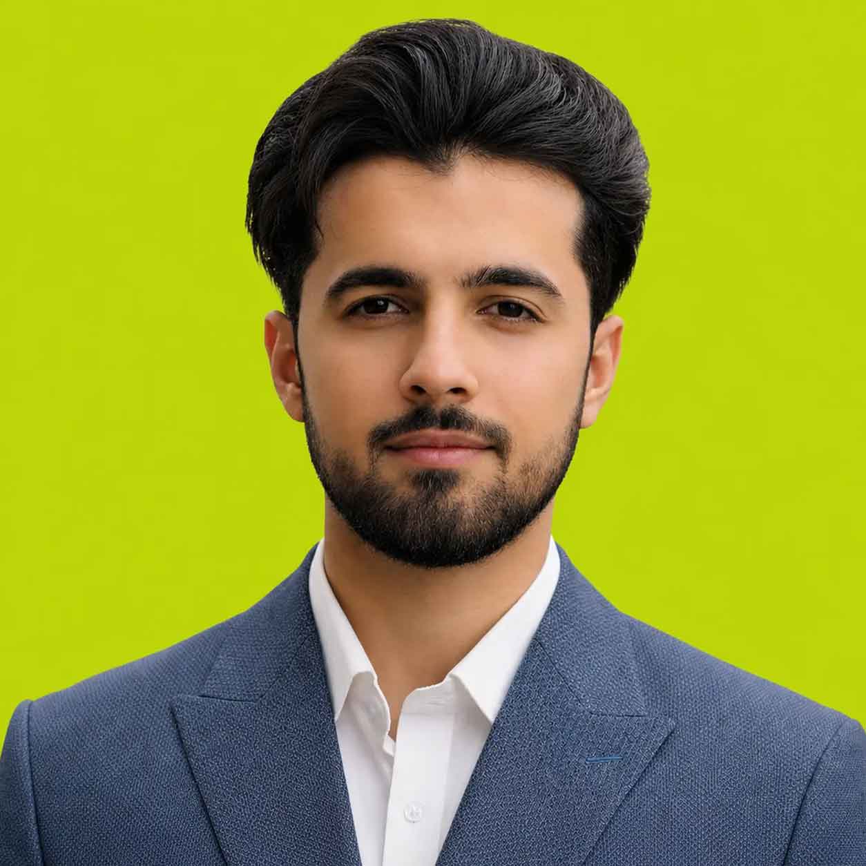 Portrait of Shaheer Ahmed