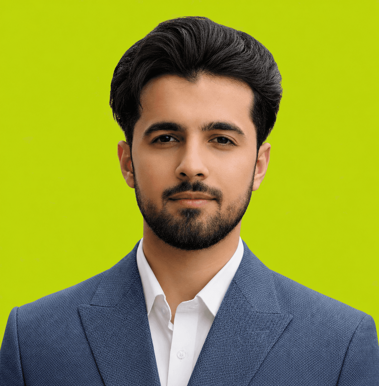 Portrait of Shaheer Ahmed